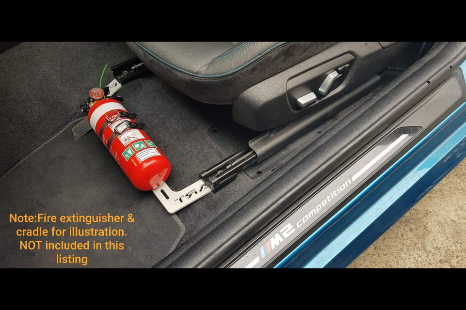 Feuerlöscherhalterung passend für späte BMW Modelle E90/92,E82/87,F80,F48,F30,F20