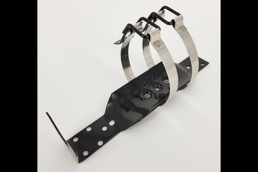 Metal mounting cradle to suit 1kg fire extinguisher - Car/Boat/Home use