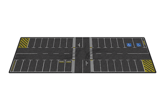 LUNCHBOX Dis-Play Mat 1:64 scale Open carpark scene