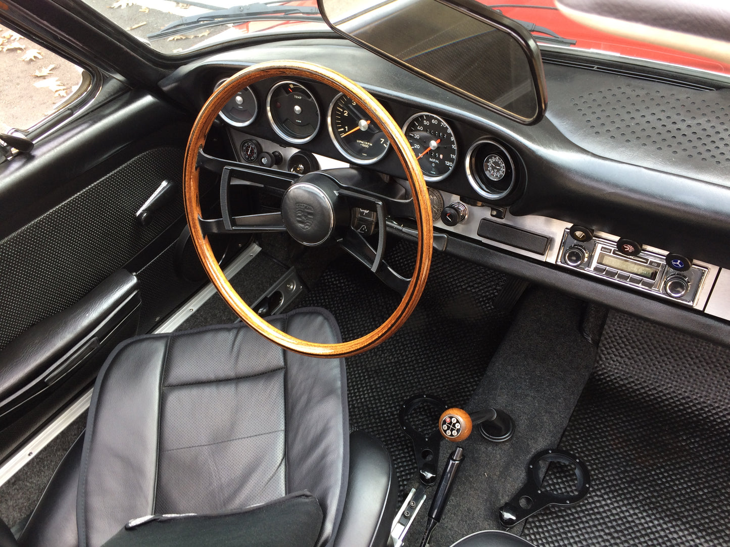 Cup Holder to suit 1965-1973 Classic Porsche 911, 911S, 911T, 911E in Aluminium Alloy