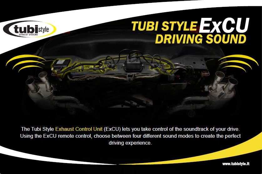 Tubi Style Exhaust Control Unit (ExCU) with harness