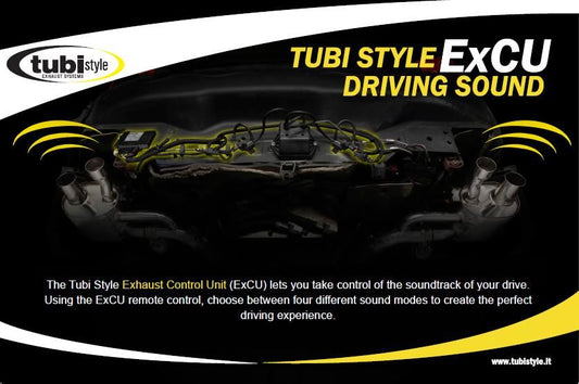 Tubi Style Exhaust Control Unit (ExCU) with harness