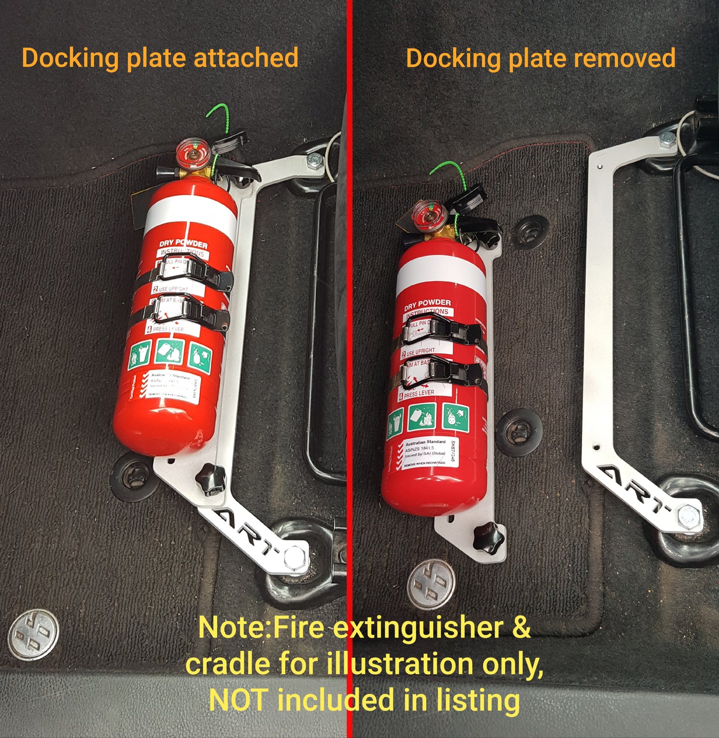 Fire Extinguisher Bracket to suit Toyota GT86 / Subaru BRZ