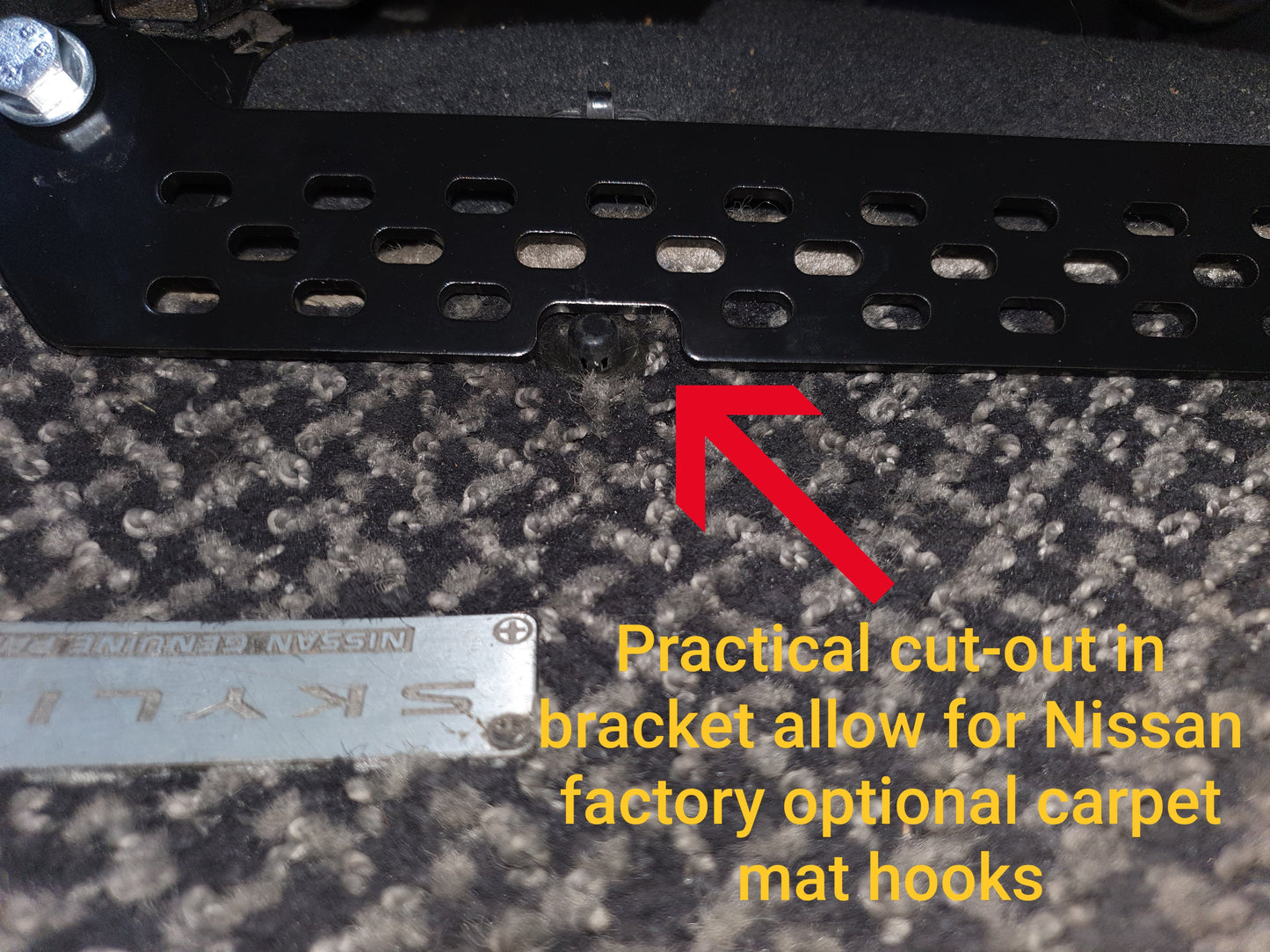 Fire Extinguisher Bracket to suit Nissan Skyline GTS-t, GTS-25, GTS-4, GTS on R33 chassis