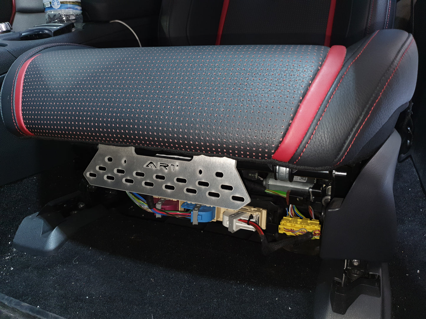 Fire Extinguisher Bracket to suit Mercedes-Benz AMG A45, CLA45 with sports seats