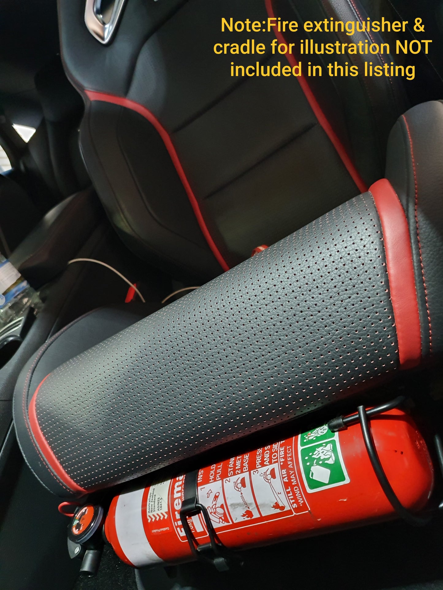Fire Extinguisher Bracket to suit Mercedes-Benz AMG A45, CLA45 with sports seats