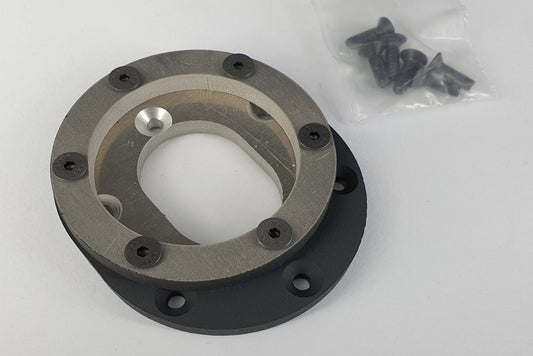 Eccentric steering wheel adaptor spacer offset MOMO/OMP/SPARCO/NRG Aluminium