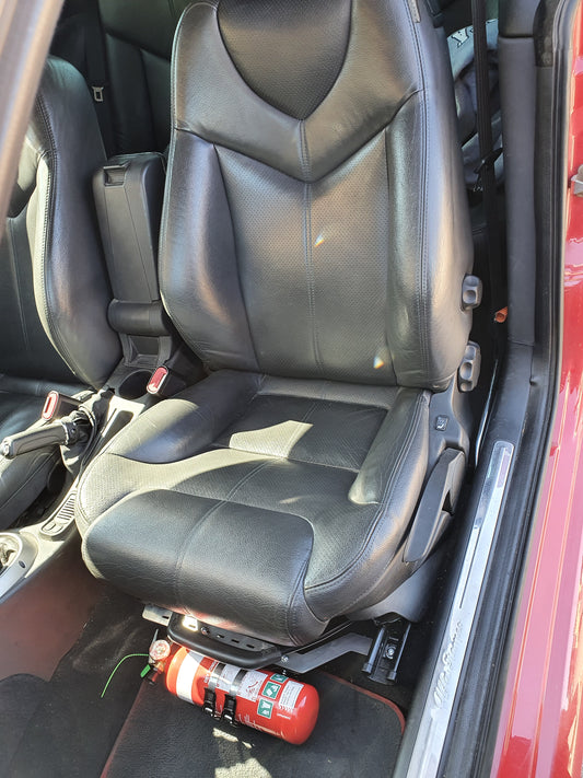 Fire Extinguisher Bracket to suit Alfa Romeo GT / 147 (Type 937) Lightweight Aluminium Alloy