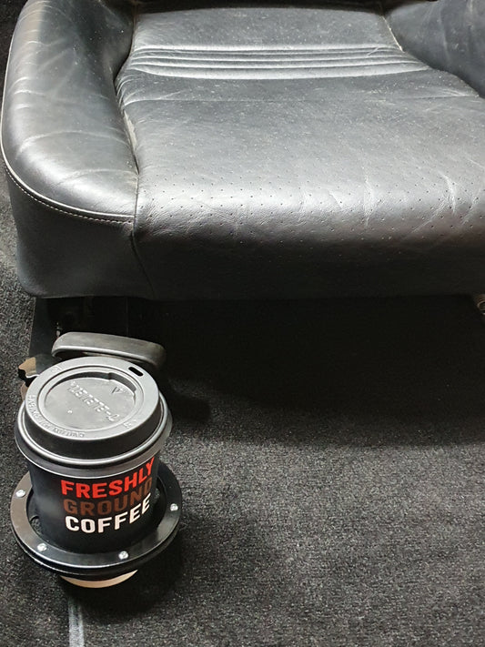 Cup Holder to suit Porsche Boxster 986, Carrera 996 in Aluminium Alloy