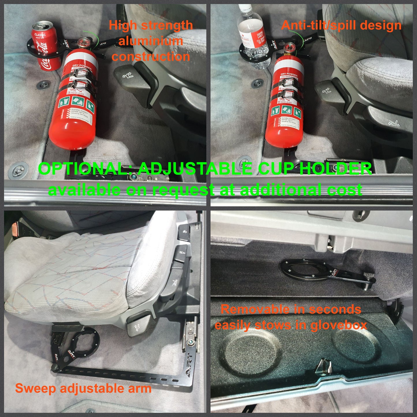 Fire Extinguisher Bracket to suit BMW M3/328i/325i/320i/318is/318i E36