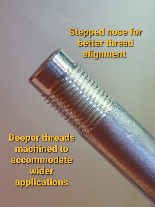 Wheel Fitting Guide Tool M14x1.25mm - Lug Guide Tool - Aluminium Alloy