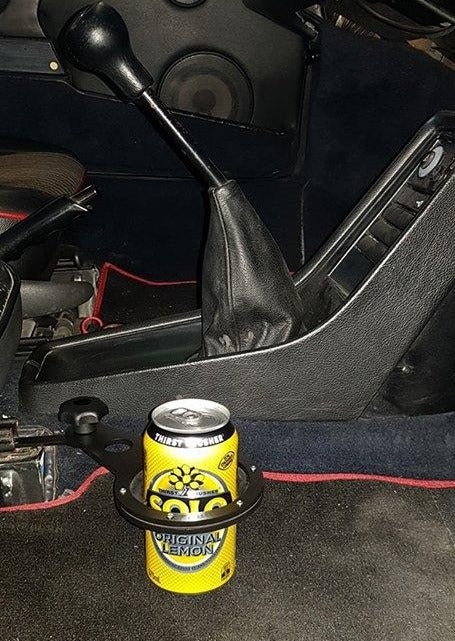 Cup Holder to suit 1974-1983 Porsche 911SC, Carrera, 930Turbo in Aluminium Alloy