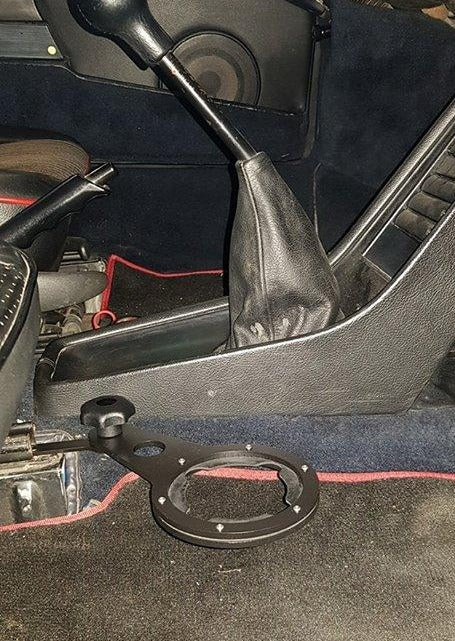 Cup Holder to suit 1974-1983 Porsche 911SC, Carrera, 930Turbo in Aluminium Alloy