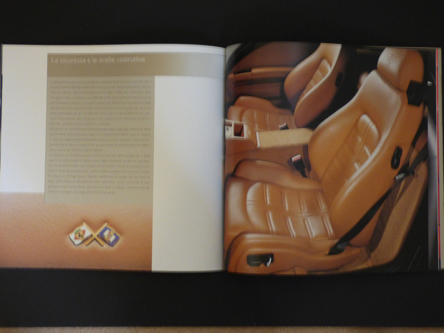 Genuine Ferrari 575M Maranello Brochure