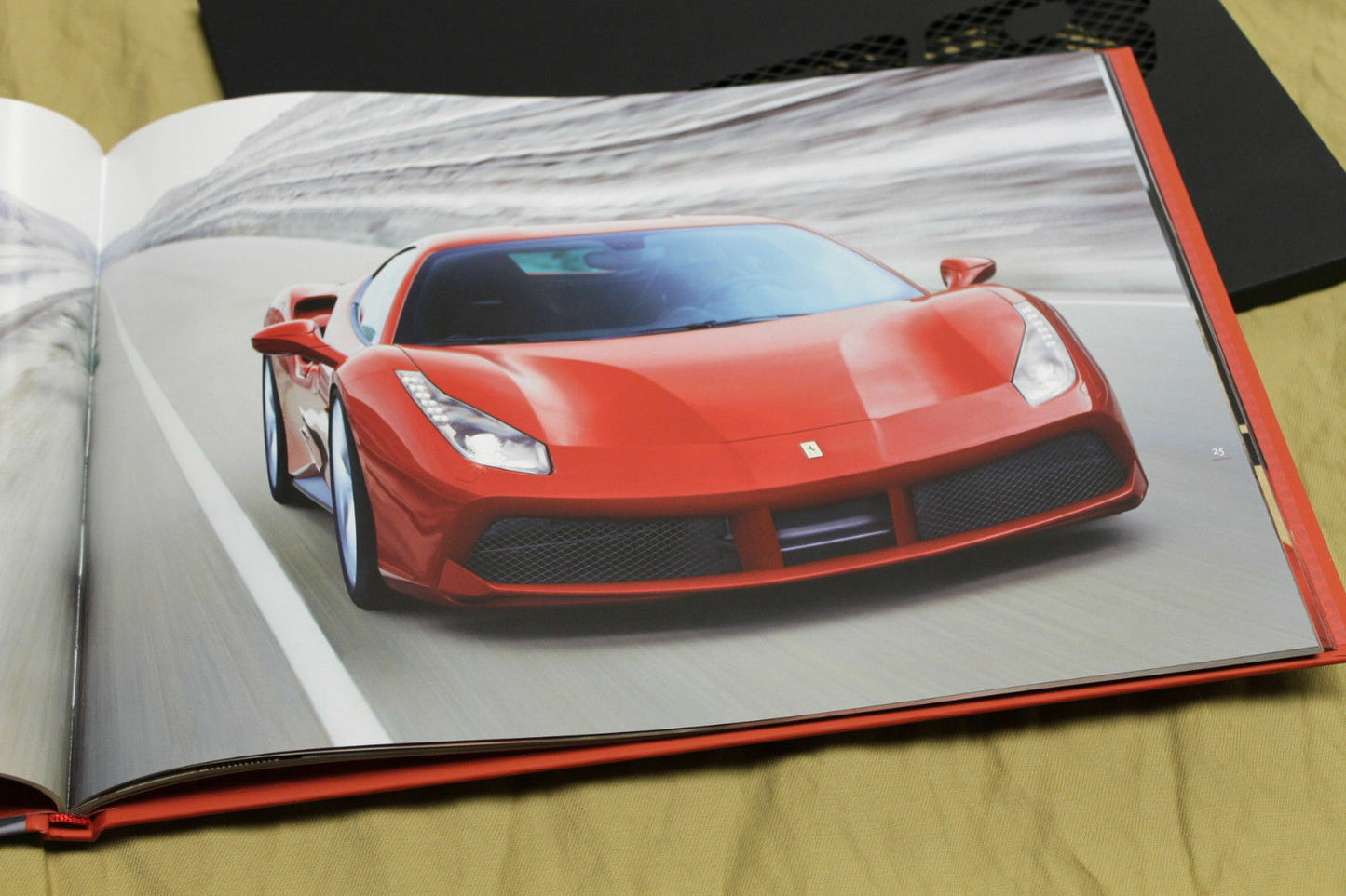 Ferrari 488GTB Hardcover Brochure