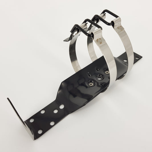 Metal mounting cradle to suit 1kg fire extinguisher - Car/Boat/Home use