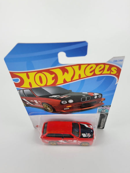 Hot Wheels 1:64 scale diecast model - BMW M3 Red Wagon (E30) HW Modified 2024 New/Sealed/LongCard