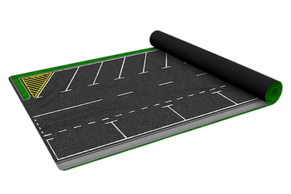 LUNCHBOX Dis-Play Mat 1:64 scale Racetrack grid scene