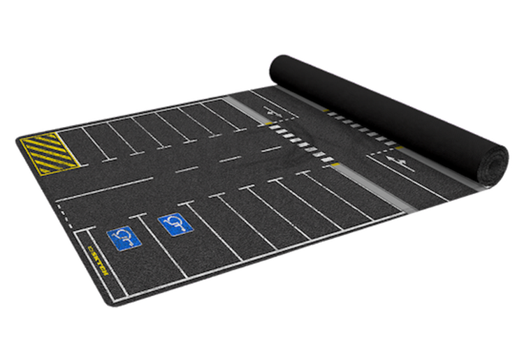 LUNCHBOX Dis-Play Mat 1:64 scale Open carpark scene