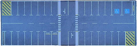 LUNCHBOX Dis-Play Mat 1:64 scale Open carpark scene