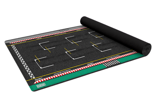 LUNCHBOX Dis-Play Mat 1:64 scale Racetrack grid scene