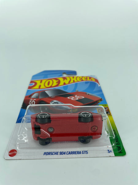 Hot Wheels 1:64 scale diecast model - Porsche 904 Carrera RS GTS Red HW Exotics 2024 New/Sealed/LongCard