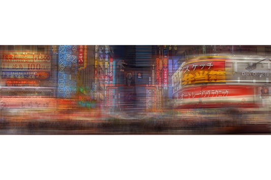 LUNCHBOX Backdrop Shinjuku Tokyo Night Motion