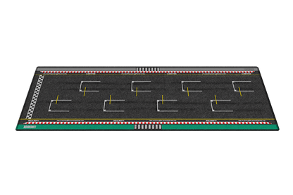 LUNCHBOX Dis-Play Mat 1:64 scale Racetrack grid scene