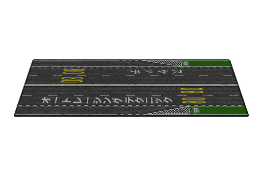 LUNCHBOX Dis-Play Mat 1:64 scale Japan freeway scene