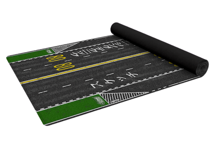 LUNCHBOX Dis-Play Mat 1:64 scale Japan freeway scene