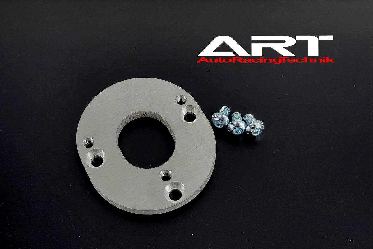 Eccentric steering wheel adaptor spacer offset ATIWE Aluminium