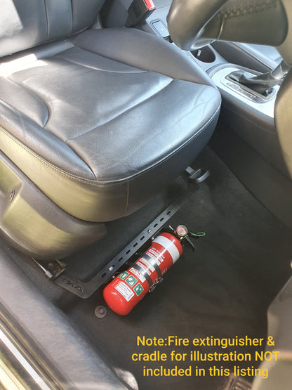 Fire Extinguisher Bracket to suit Audi/VW/Skoda (VAG) Lightweight Aluminium Alloy
