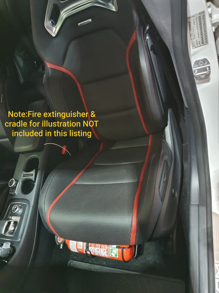Fire Extinguisher Bracket to suit Mercedes-Benz AMG A45, CLA45 with sports seats