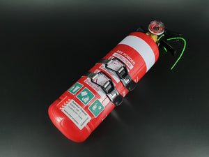 Fire Extinguisher 1kg ABE Professional Dry Powder & metal mounting cradle - Car/Boat/Home