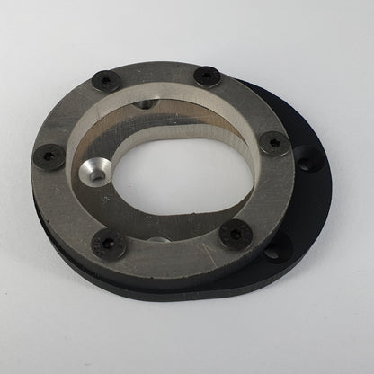 Eccentric steering wheel adaptor spacer offset MOMO/OMP/SPARCO/NRG Aluminium
