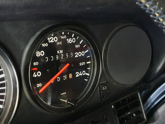 Clock Delete Plug/Cover to suit Classic Porsche 911 R/RS,SC,Carrera,930,964 (aircooled)