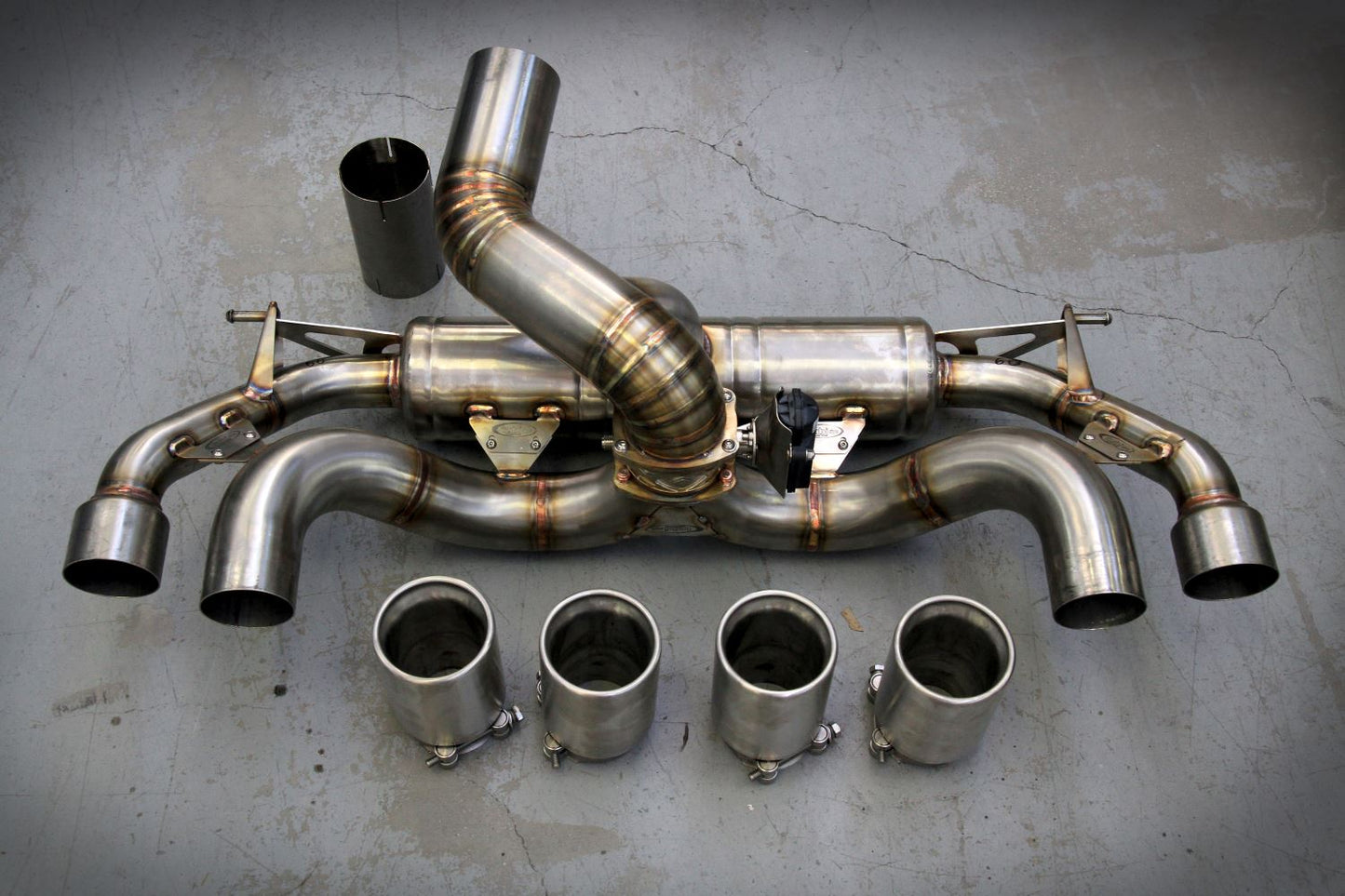Tubi Style BMW M2 F87 rear exhaust