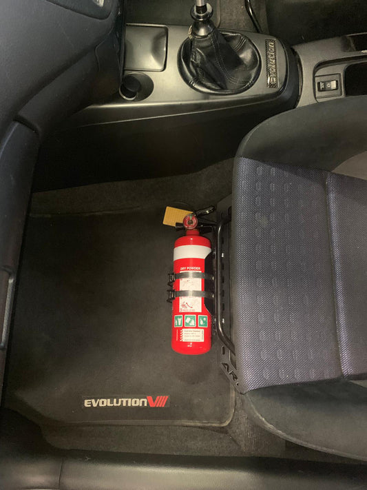 Fire Extinguisher Bracket to suit Mitsubishi Lancer Evolution 7/8/9/GT-A Lightweight Aluminium Alloy