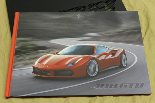 Ferrari 488GTB Hardcover Brochure