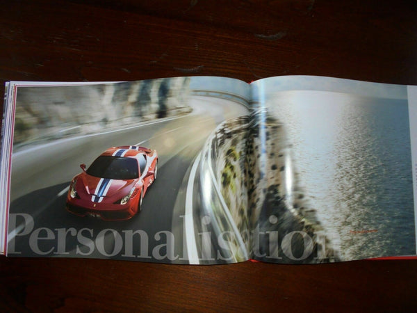 GENUINE Ferrari 458 SPECIALE Brochure Hardback Book -Sealed In Plastic