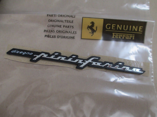GENUINE Pininfarina Badge Ferrari 360 430 456 575 Enzo F50