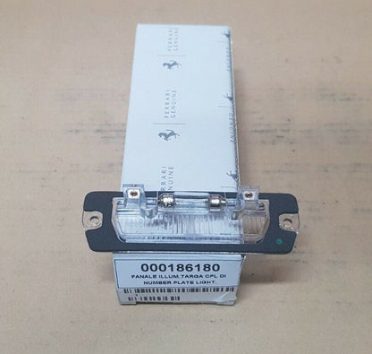 GENUINE Ferrari Number Licence Plate Lamp