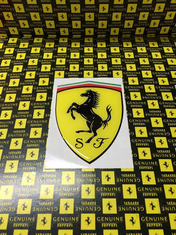 Genuine Ferrari Scuderia Resin Badge/ Shield Sticker